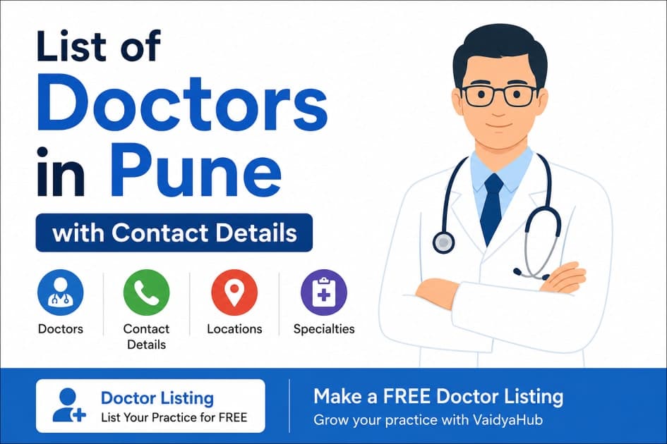 List of Doctors in Pune With Contact Details – Verified Doctor Directory